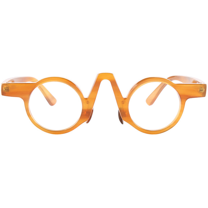 Buffalo Horn Round Glasses NJ1020
