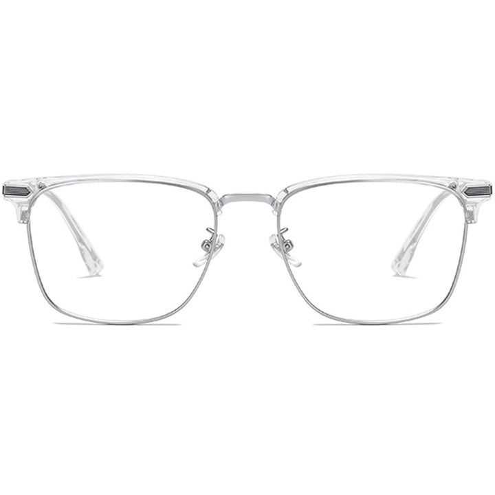 Browline Glasses EF1002 - Wide Frames for Men with Larger Heads