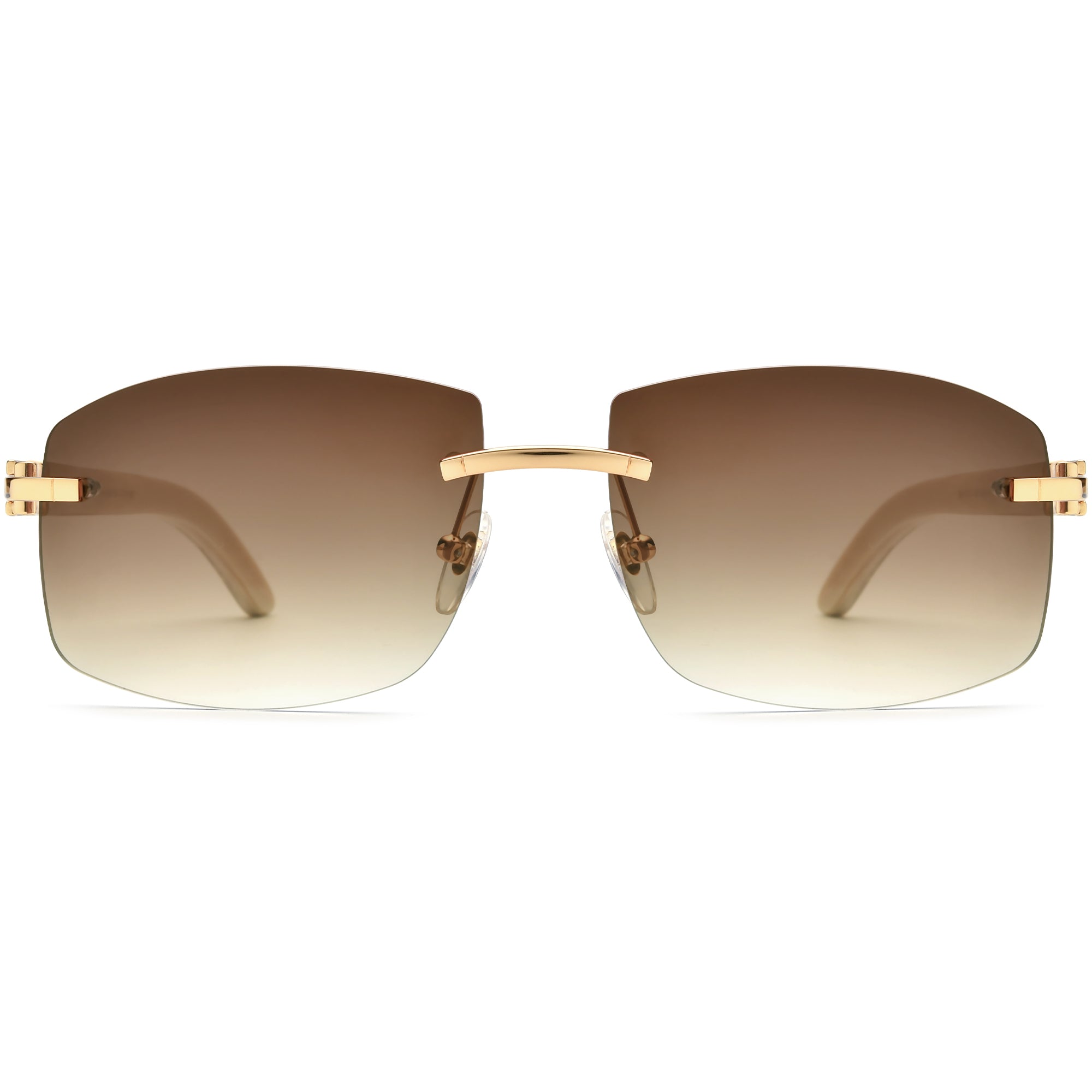 Buffalo Horn Square Sunglasses BRS1009