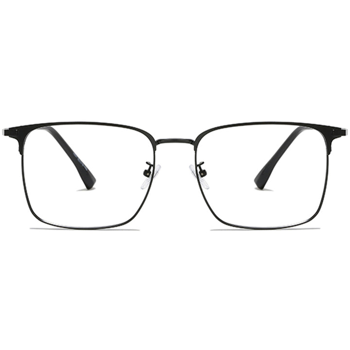 Square Glasses EF1034 - Wide Frames for Men with Larger Heads