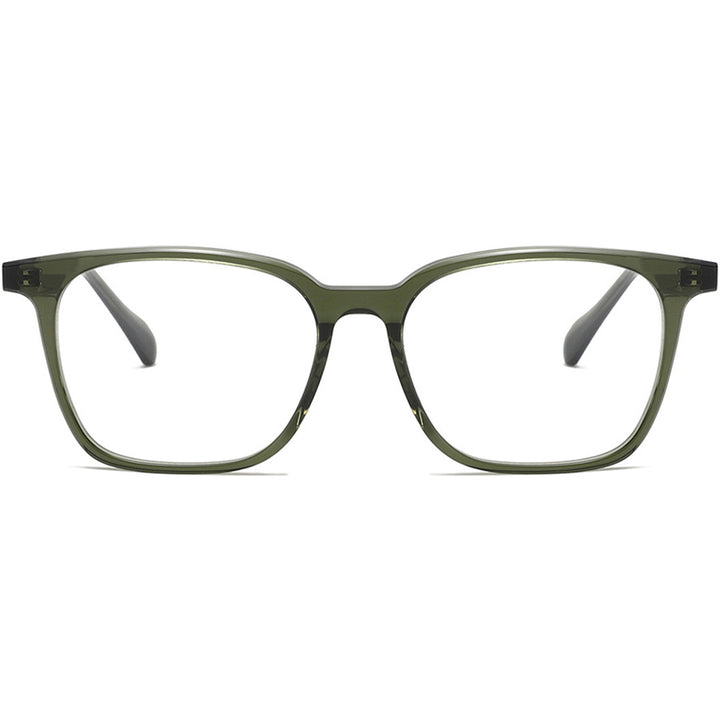 Square Glasses EF1141 - Wide Frames for Men with Larger Heads