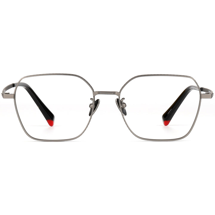 Geometric Glasses EF1164 - Wide Frames For Men With Larger Heads