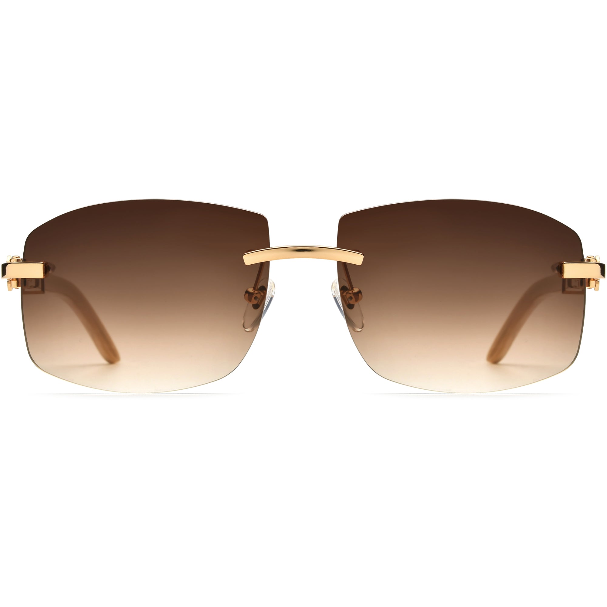 Buffalo Horn Square Sunglasses BRS1007