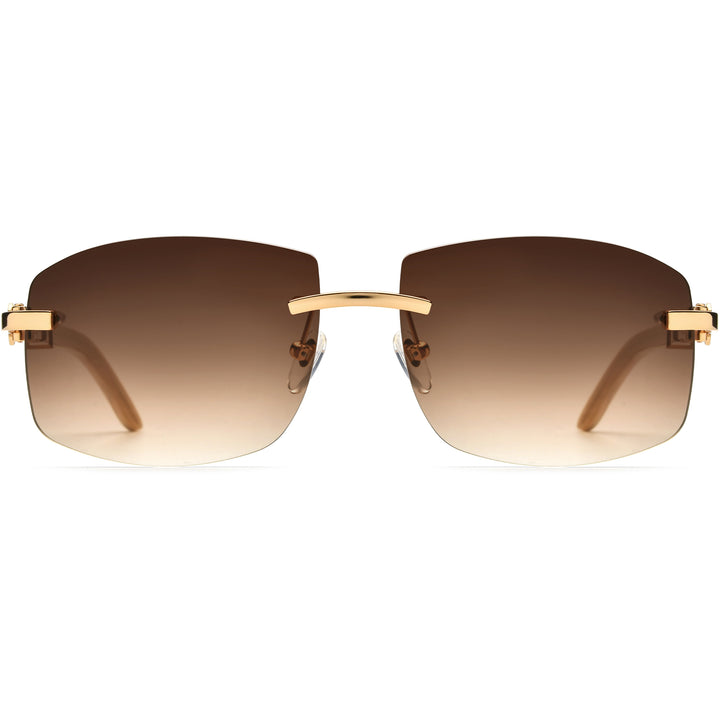 Buffalo Horn Square Sunglasses BRS1007