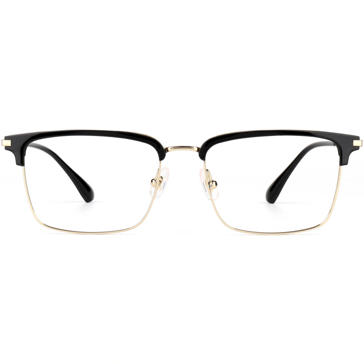 Browline Glasses EF1152 - Wide Frames for Men with Larger Heads
