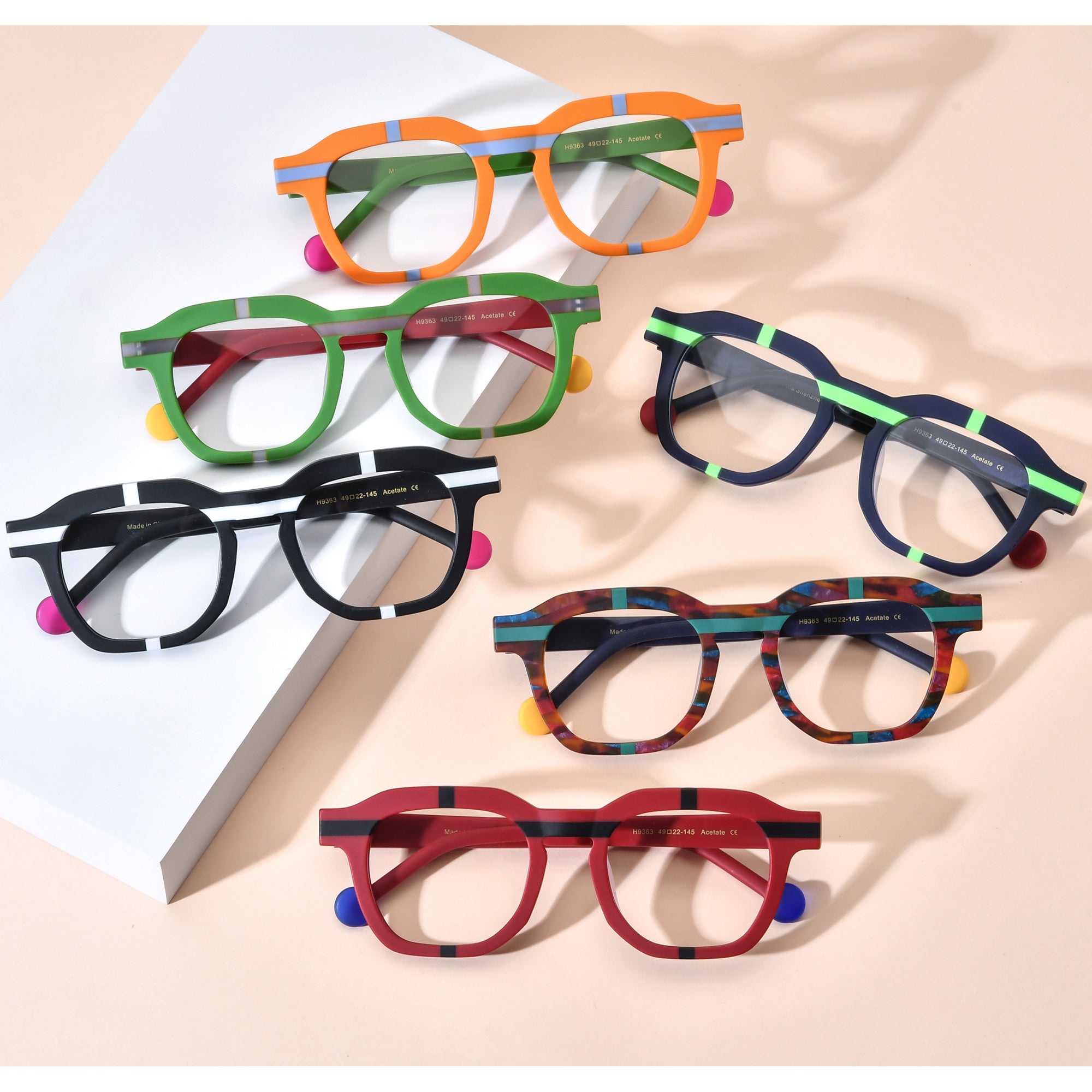 Square Glasses BR1490