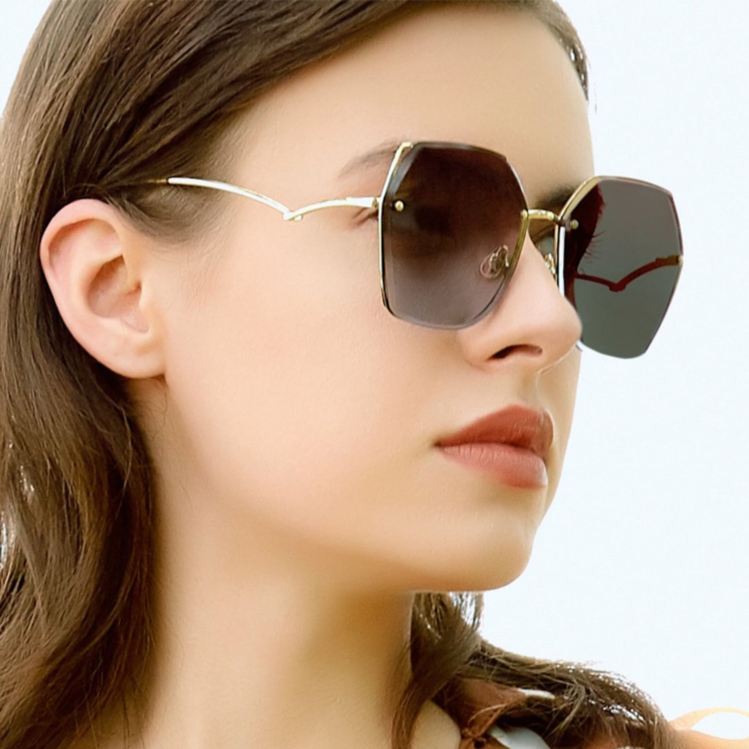 Geometric Sunglasses S1055