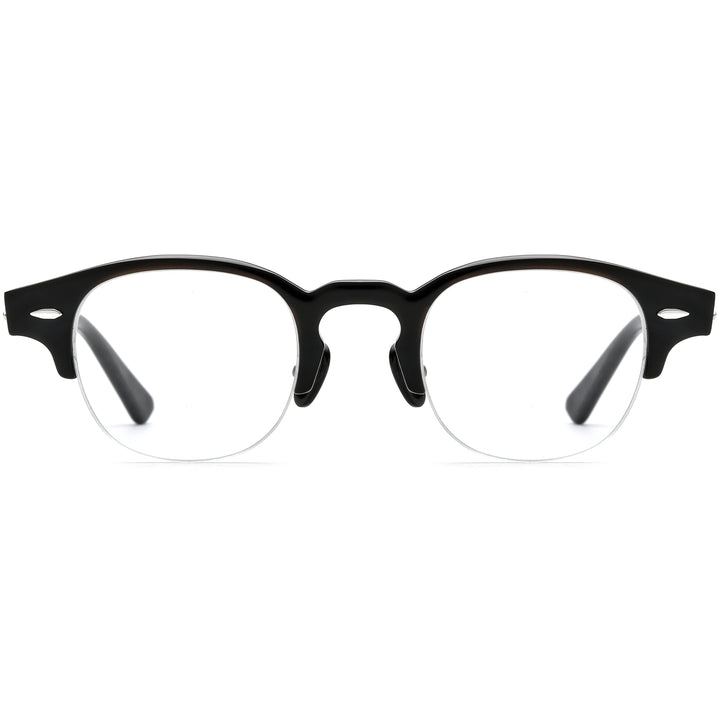 Buffalo Horn Square Glasses A1997