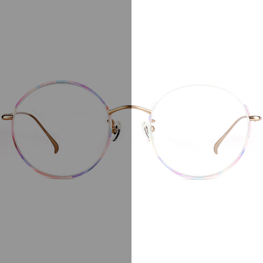 Reverse Half Rim Glasses