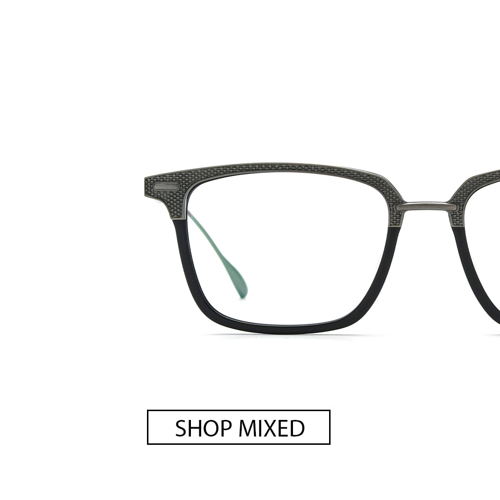 Mixed Material Glasses