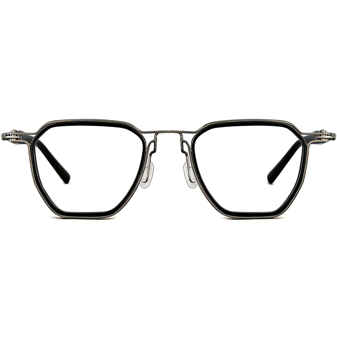 Square Glasses EF1143 - Wide Frames for Men with Larger Heads