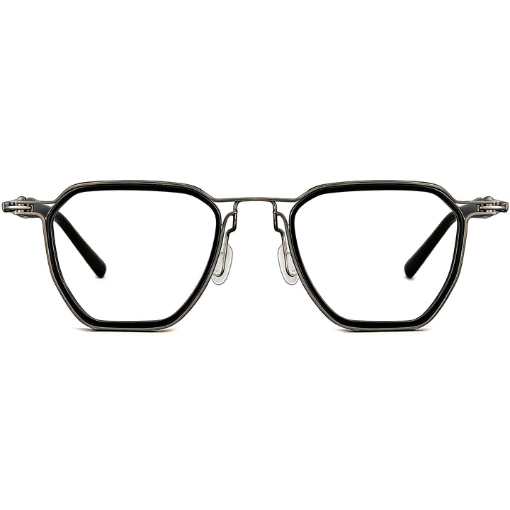 Square Glasses EF1143 - Wide Frames for Men with Larger Heads