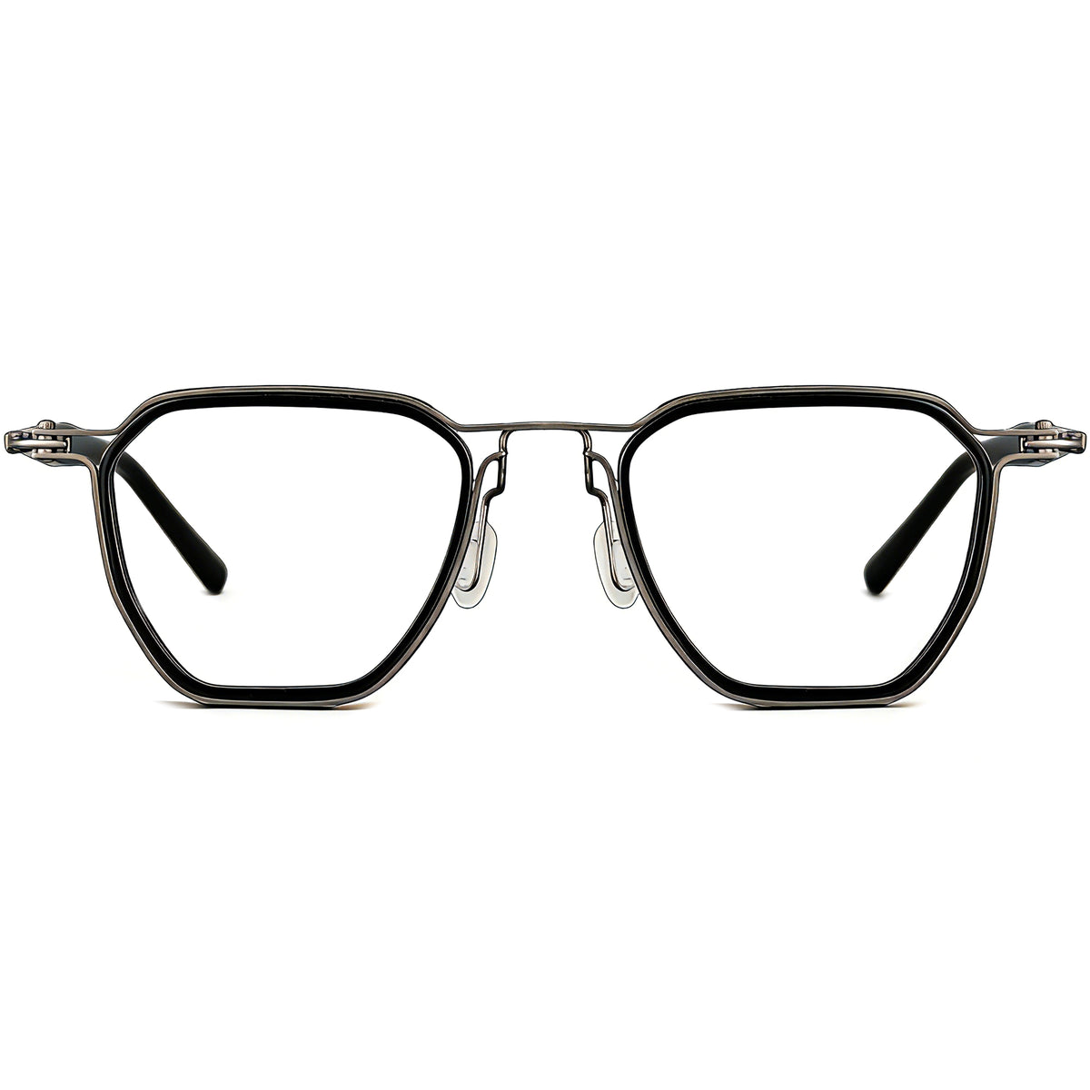 Square Glasses EF1143 - Wide Frames for Men with Larger Heads
