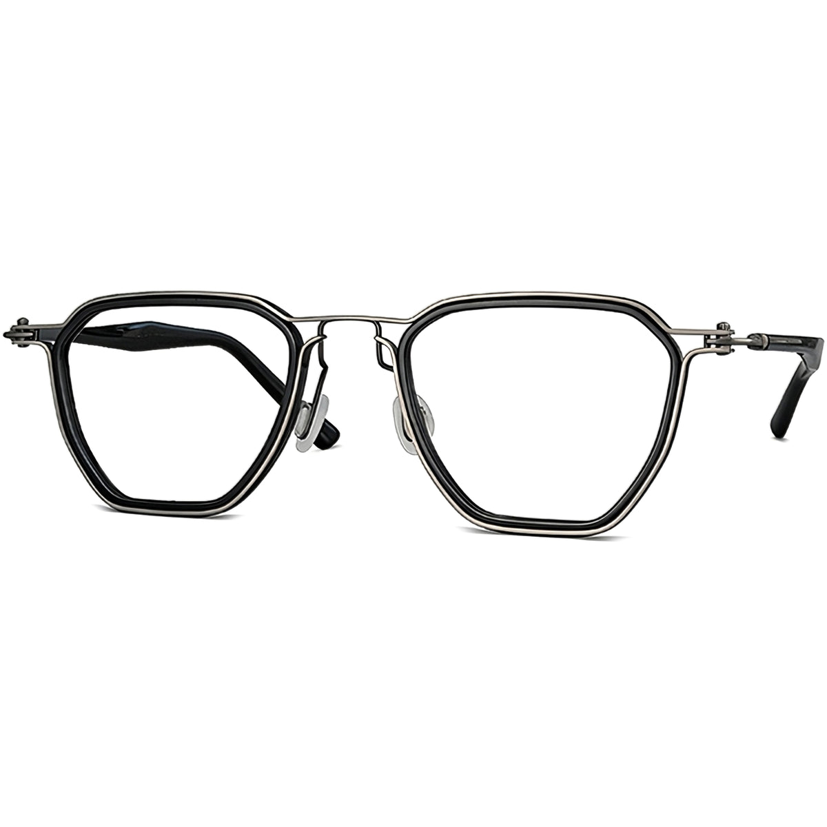 Square Glasses EF1143 - Wide Frames for Men with Larger Heads