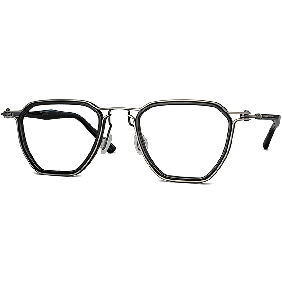 Square Glasses EF1143 - Wide Frames for Men with Larger Heads