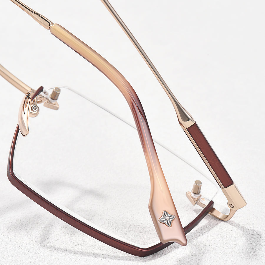 Rectangle Glasses RV1025