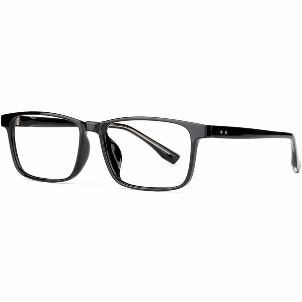 Rectangle Glasses EF1177 - Wide Frames For Men With Larger Heads