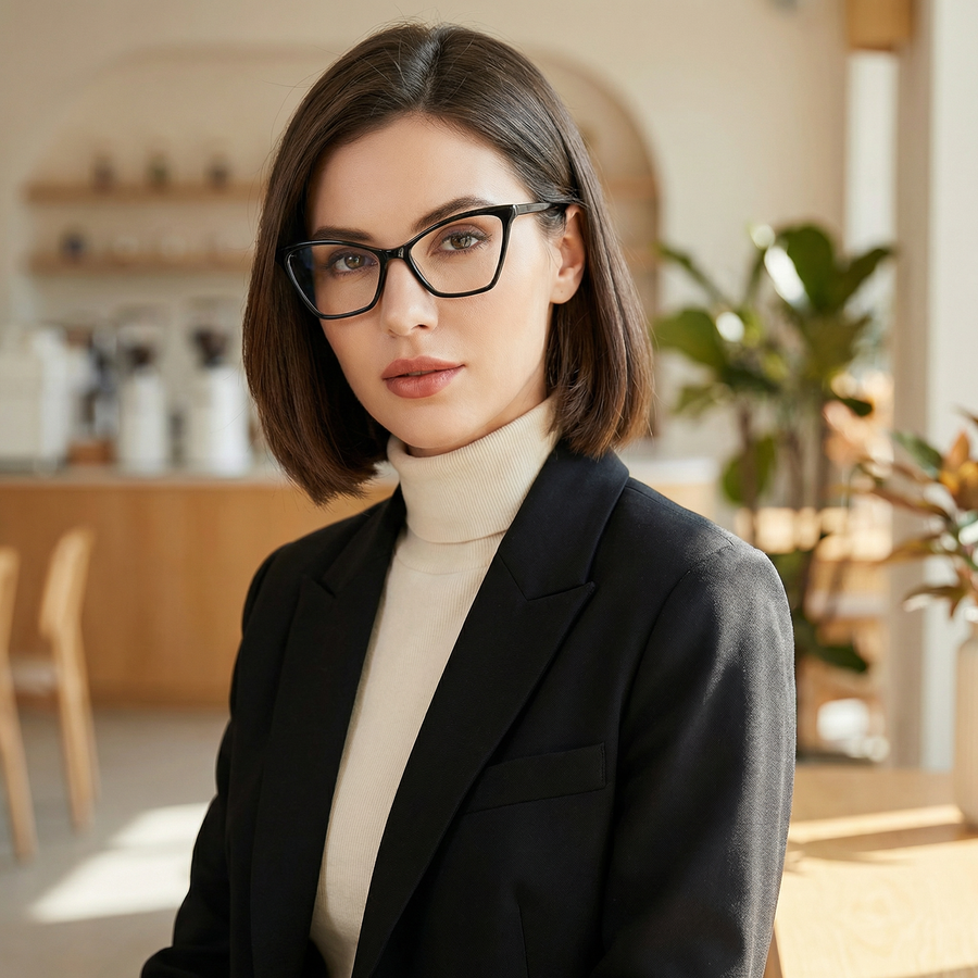 Cat-Eye Glasses YSAA1055