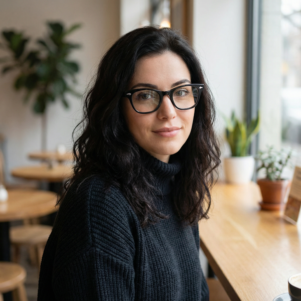 Oval Glasses A3649