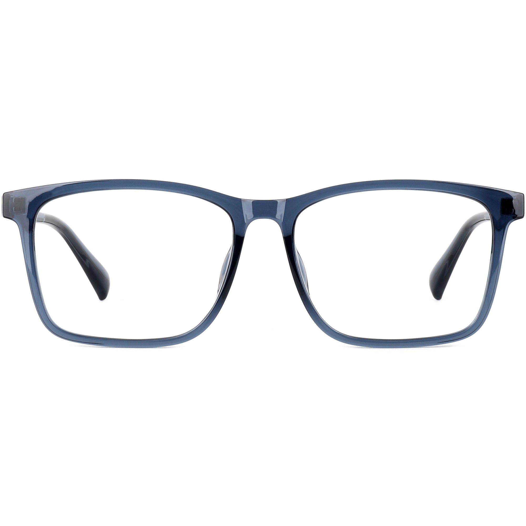 Square Glasses EF1040 - Wide Frames for Men with Larger Heads
