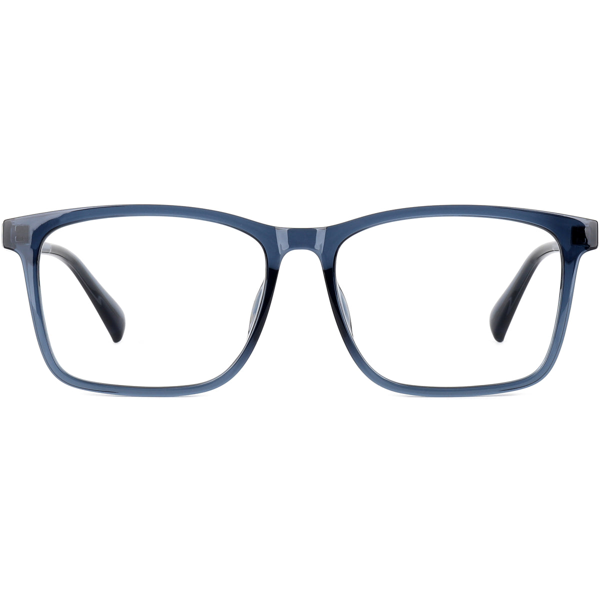 Square Glasses EF1040 - Wide Frames for Men with Larger Heads