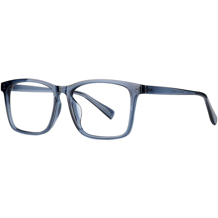Square Glasses EF1040 - Wide Frames for Men with Larger Heads