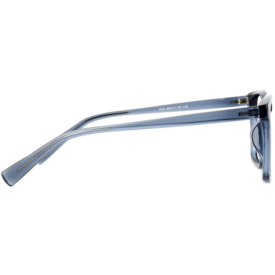 Square Glasses EF1040 - Wide Frames for Men with Larger Heads