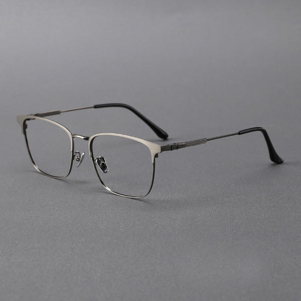 Square Glasses EF1030 - Wide Frames for Men with Larger Heads