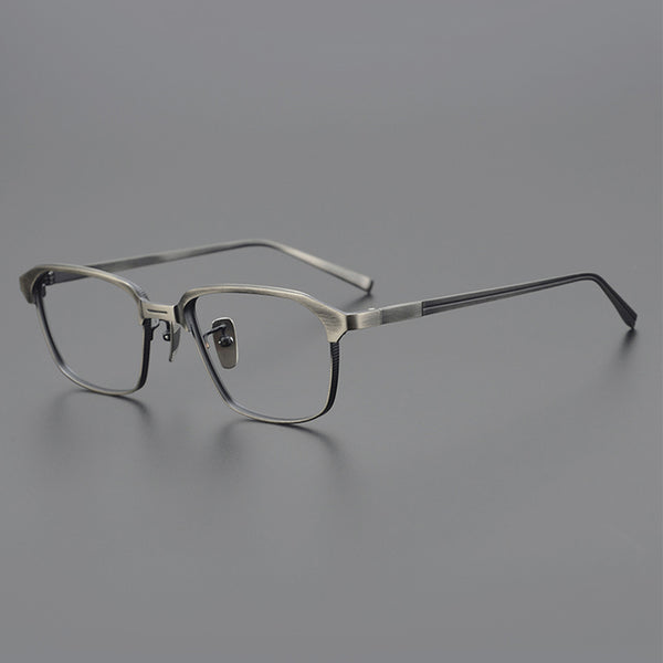 Rectangle Glasses EF1019 - Wide Frames for Men with Larger Heads