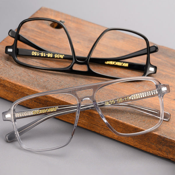 Aviator Glasses A3379 - Wide Frames for Men with Larger Heads
