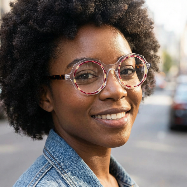 Geometric Glasses YEA1111