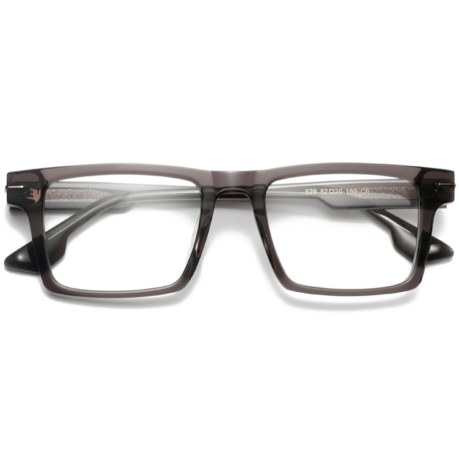 Rectangle Glasses EF1107 - Wide Frames for Men with Larger Heads