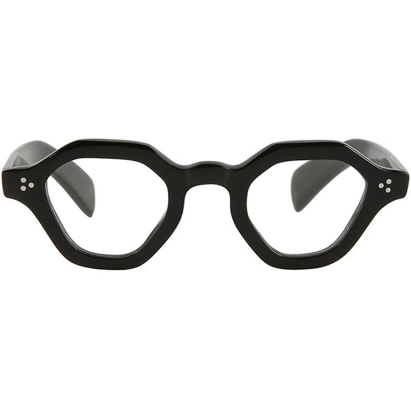 Buffalo Horn Geometric Glasses NJ1066