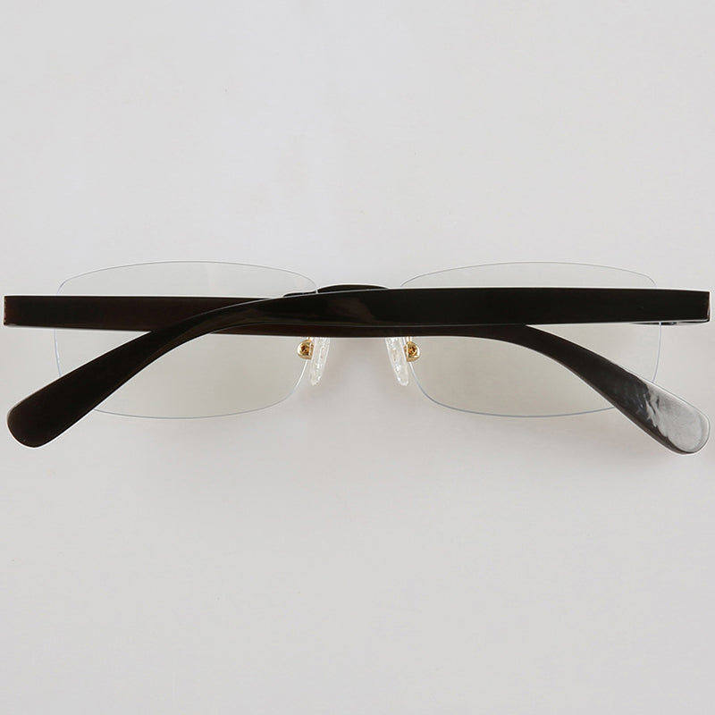 Buffalo Horn Rectangle Glasses NJ1064