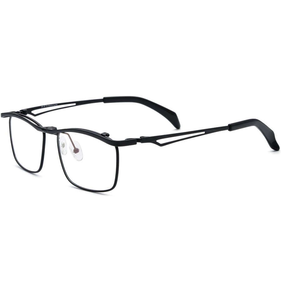 Rectangle Flip Up Glasses A1477