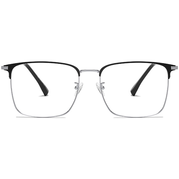 Square Glasses EF1034 - Wide Frames for Men with Larger Heads