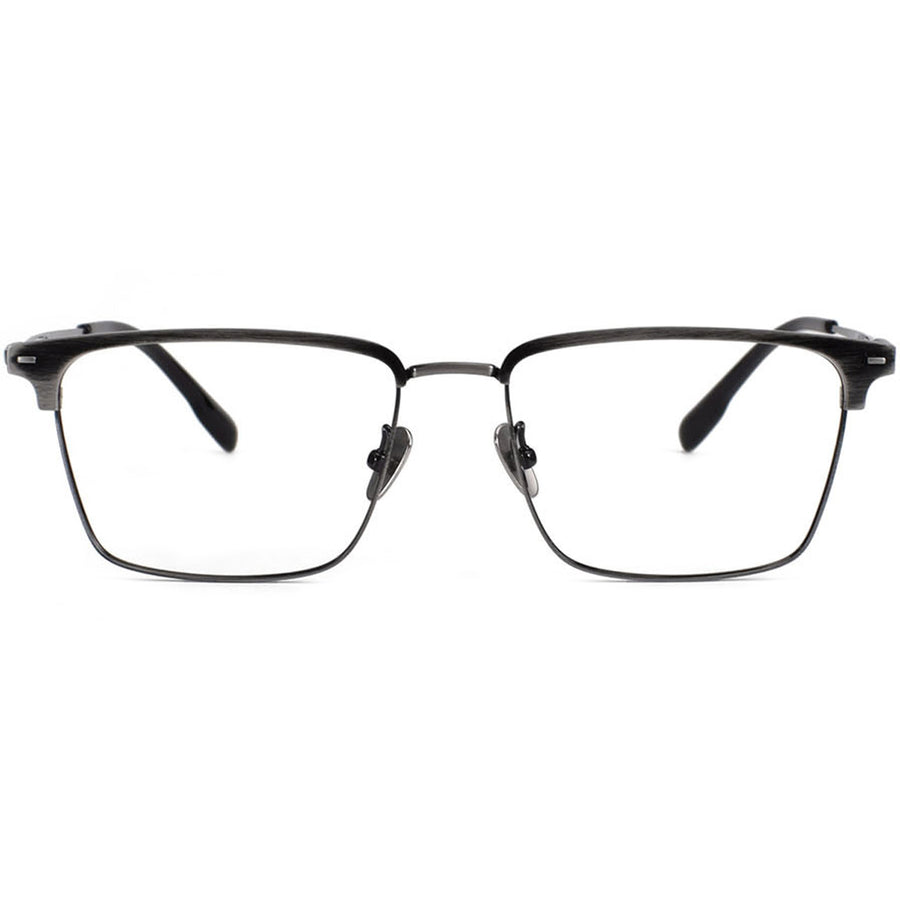 Browline Glasses EF1123 - Wide Frames for Men with Larger Heads