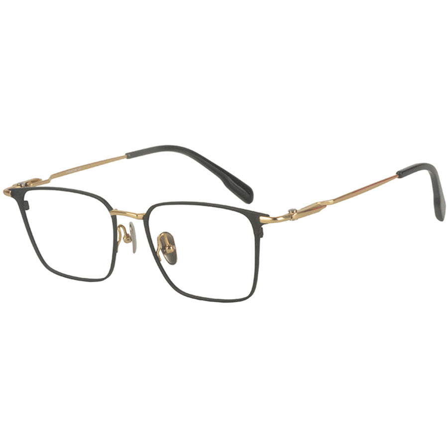 Square Glasses EF1095 - Wide Frames for Men with Larger Heads