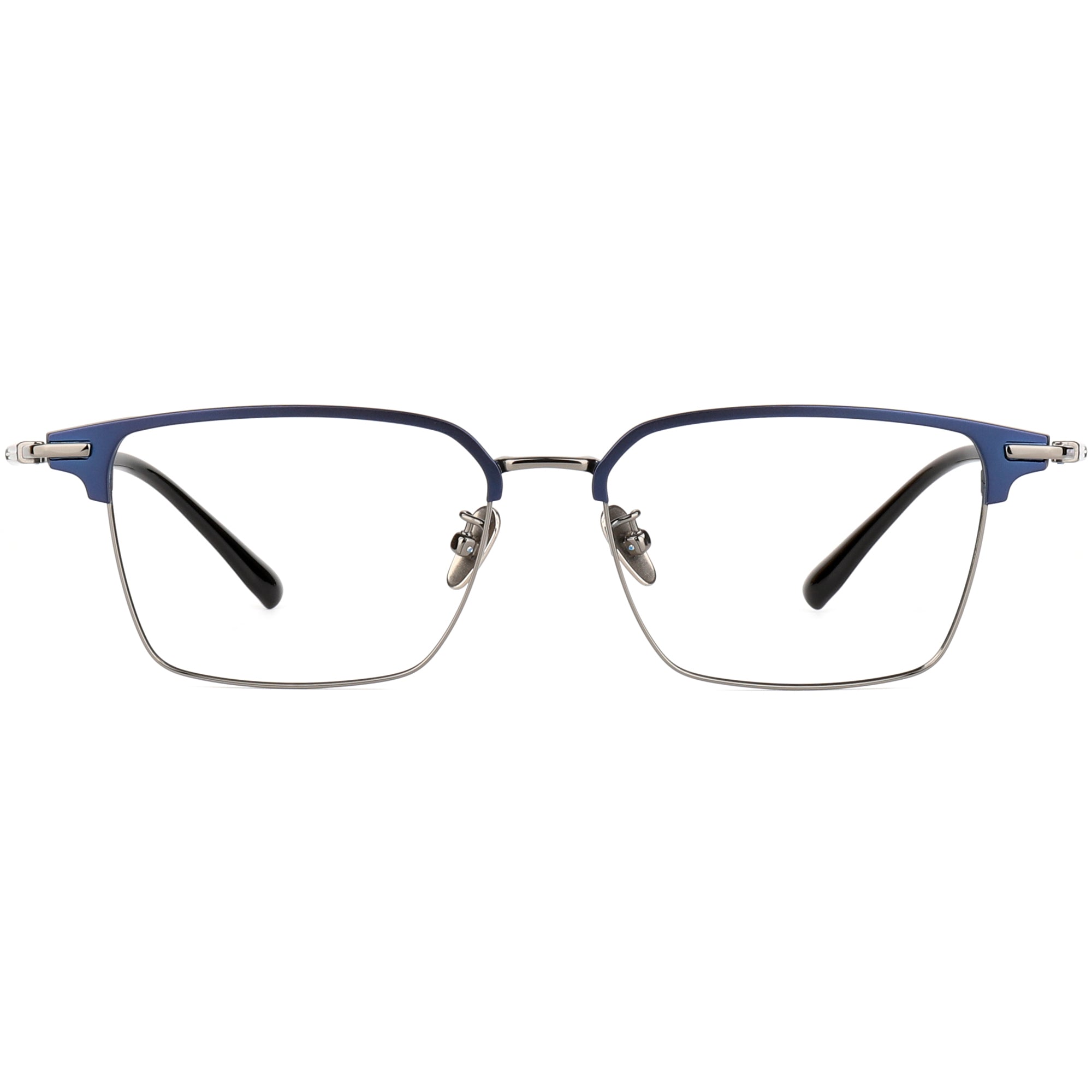 Square Glasses EF1114 - Wide Frames for Men with Larger Heads