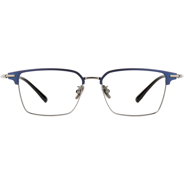 Square Glasses EF1114 - Wide Frames for Men with Larger Heads