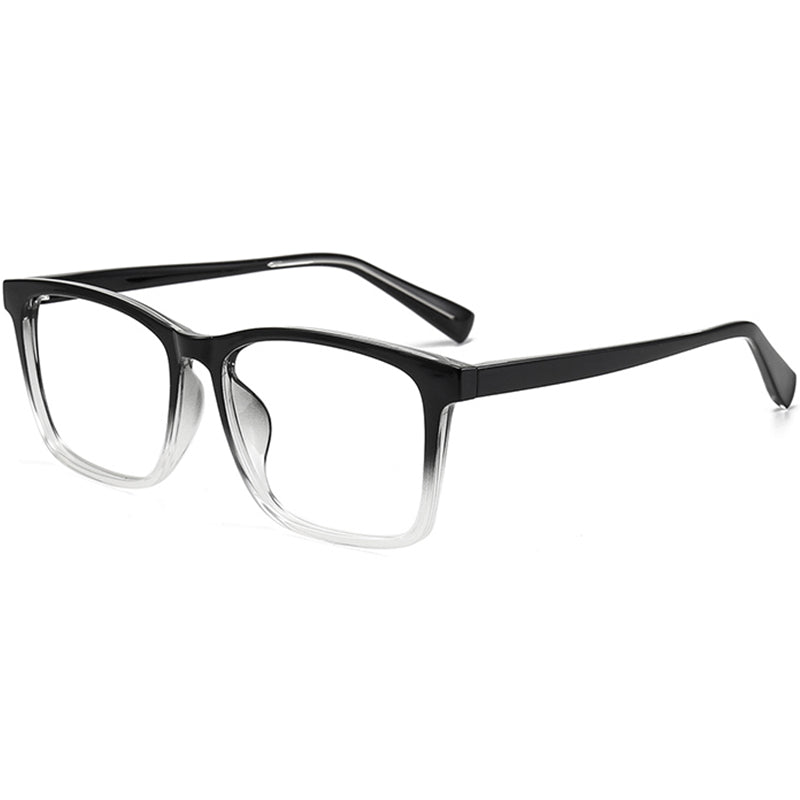 Square Glasses EF1040 - Wide Frames for Men with Larger Heads