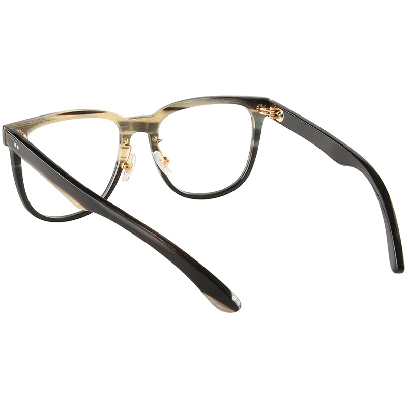 Buffalo Horn Square Glasses NJ1005