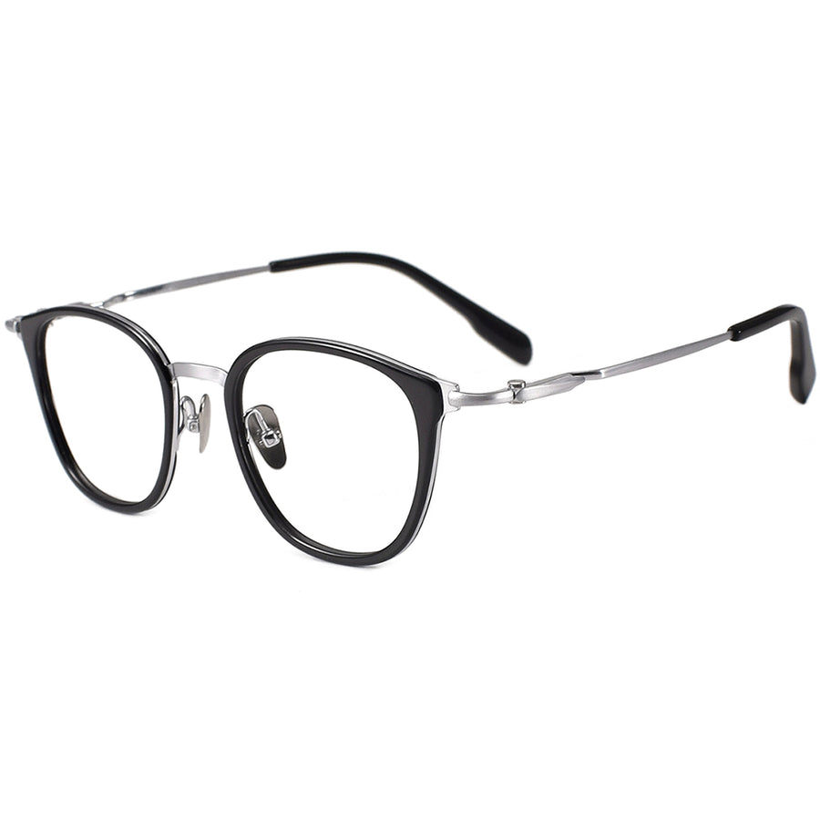Square Glasses EF1098 - Wide Frames for Men with Larger Heads