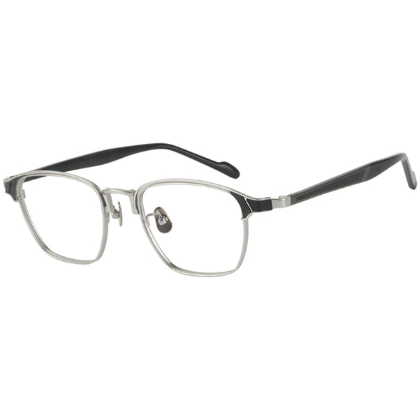 Square Glasses EF1047 - Wide Frames for Men with Larger Heads
