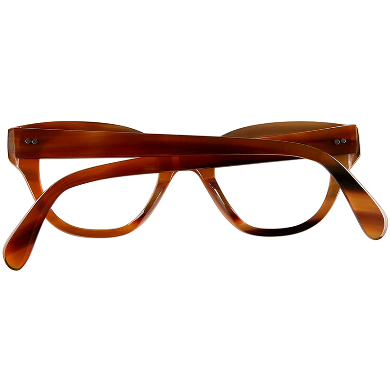 Buffalo Horn Cat-Eye Glasses NJ1215