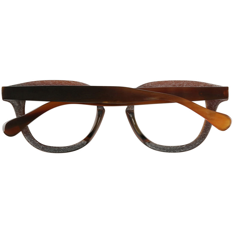Buffalo Horn Square Glasses NJ1180