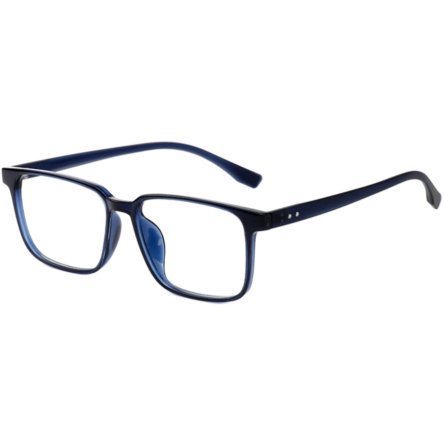 Rectangle Glasses EF1071 - Wide Frames For Men With Larger Heads