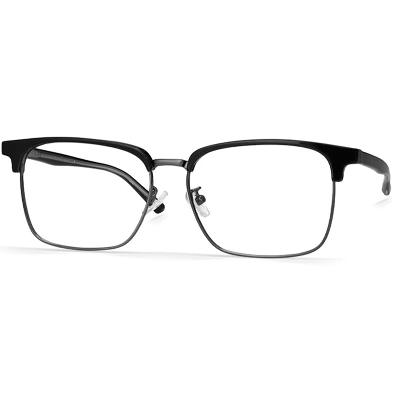 Browline Glasses EF1005 - Wide Frames for Men with Larger Heads