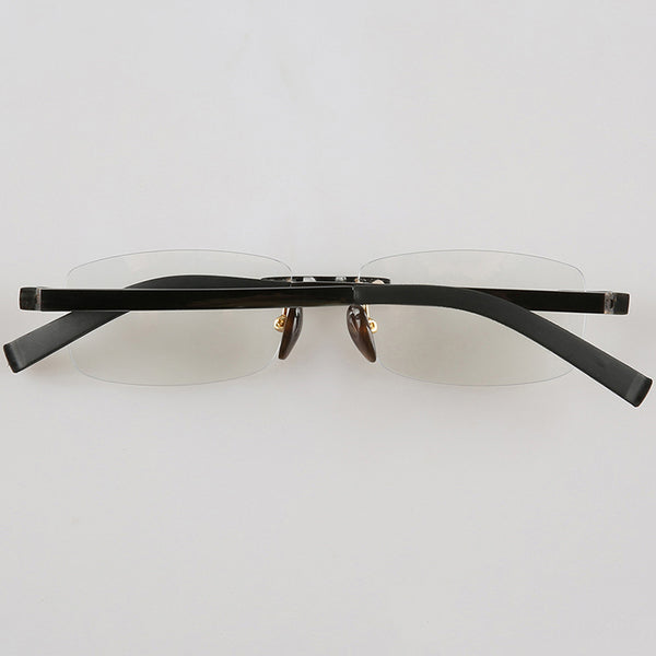 Buffalo Horn Rectangle Glasses NJ1065