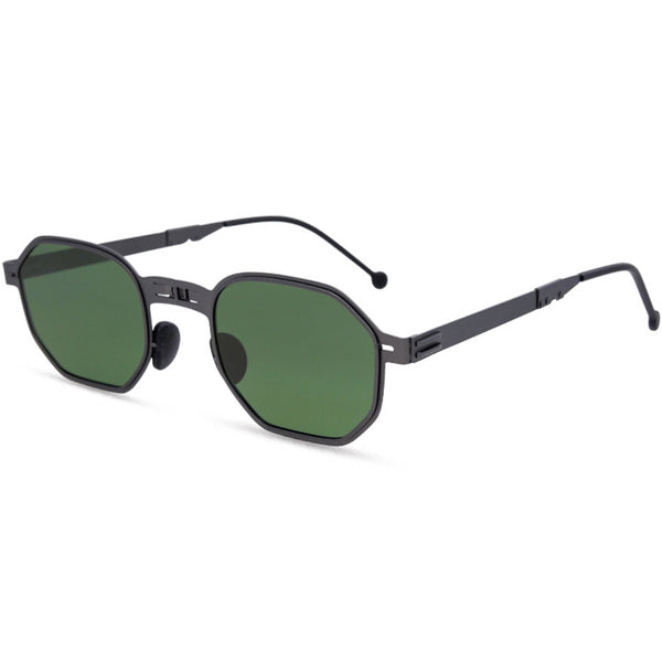 Foldable Geometric Sunglasses GCS1124